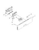 Control panel and latch parts