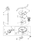 Pump, washarm and motor parts