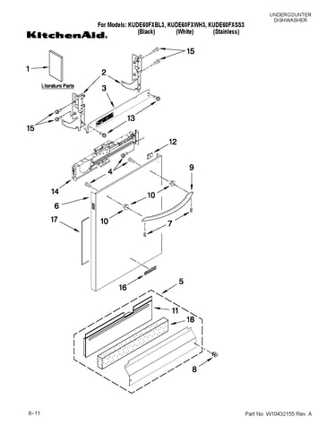 Door and panel parts