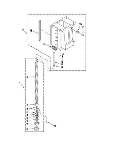 Powerscrew and ram parts