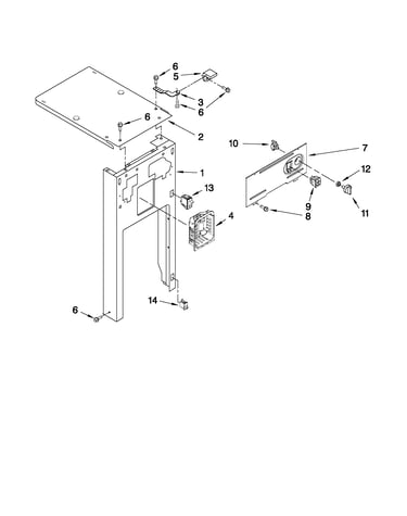 Panel and control parts