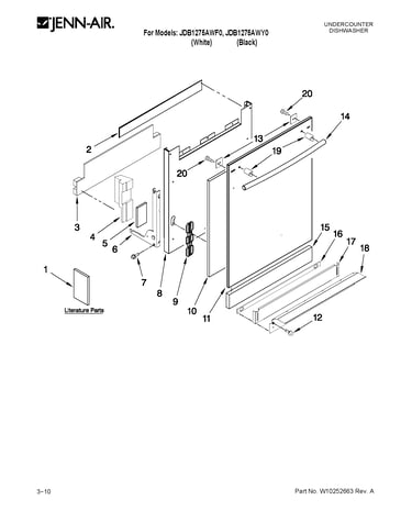 Door and panel parts