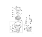 Jenn-Air JDB1275AWF0 pump and motor parts diagram