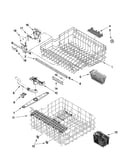Upper and lower rack parts