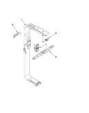 Upper wash and rinse parts