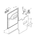 Door and latch parts