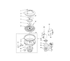 Jenn-Air JDB1275AWF1 pump and motor parts diagram