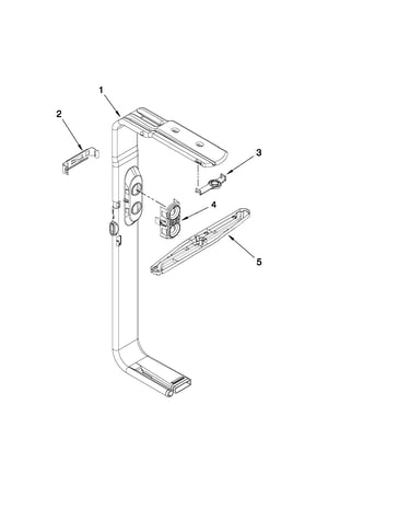 Upper wash and rinse parts