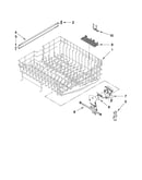 Upper rack and track parts