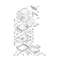 Jenn-Air JCD2395WES02 refrigerator shelf parts diagram