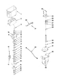 Motor and ice container parts