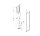 Jenn-Air JCD2395WES02 freezer door parts diagram