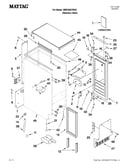Cabinet liner and door parts
