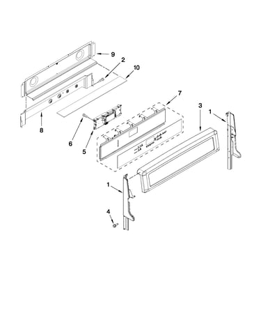 Control panel parts