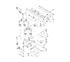 Maytag MGT8655XB01 manifold parts diagram