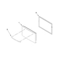 Freezer door parts