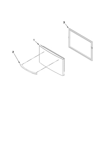 Freezer door parts