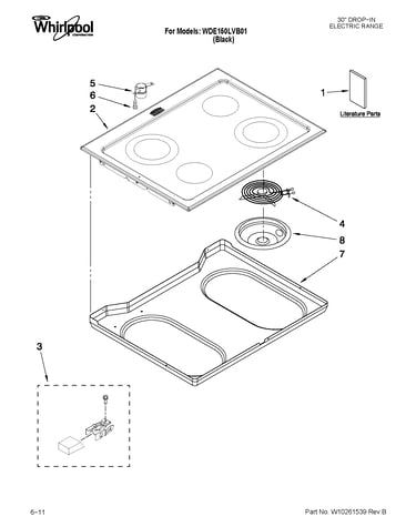 Cooktop parts