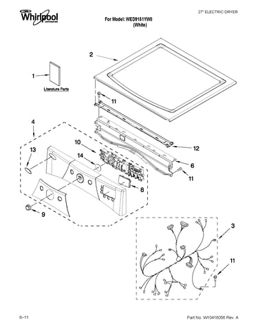 Top and console parts