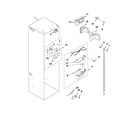 KitchenAid KSSO36FTX04 refrigerator liner parts diagram