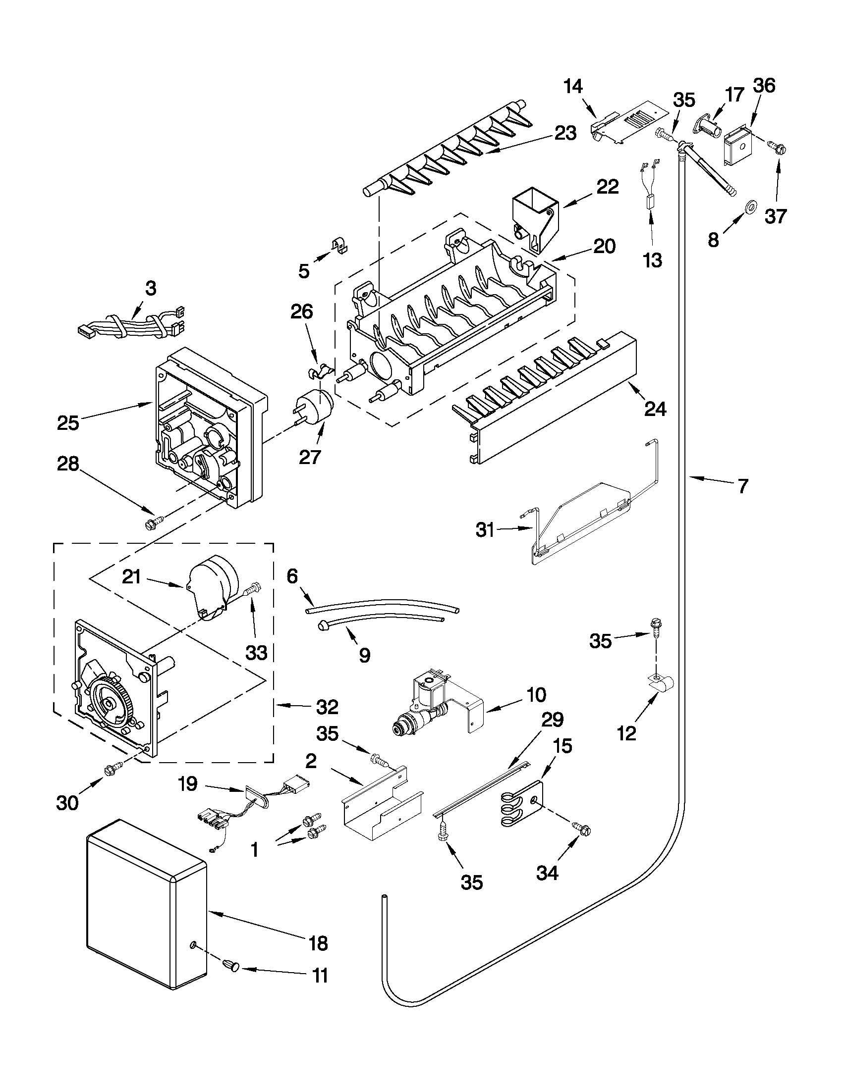 ICEMAKER PARTS