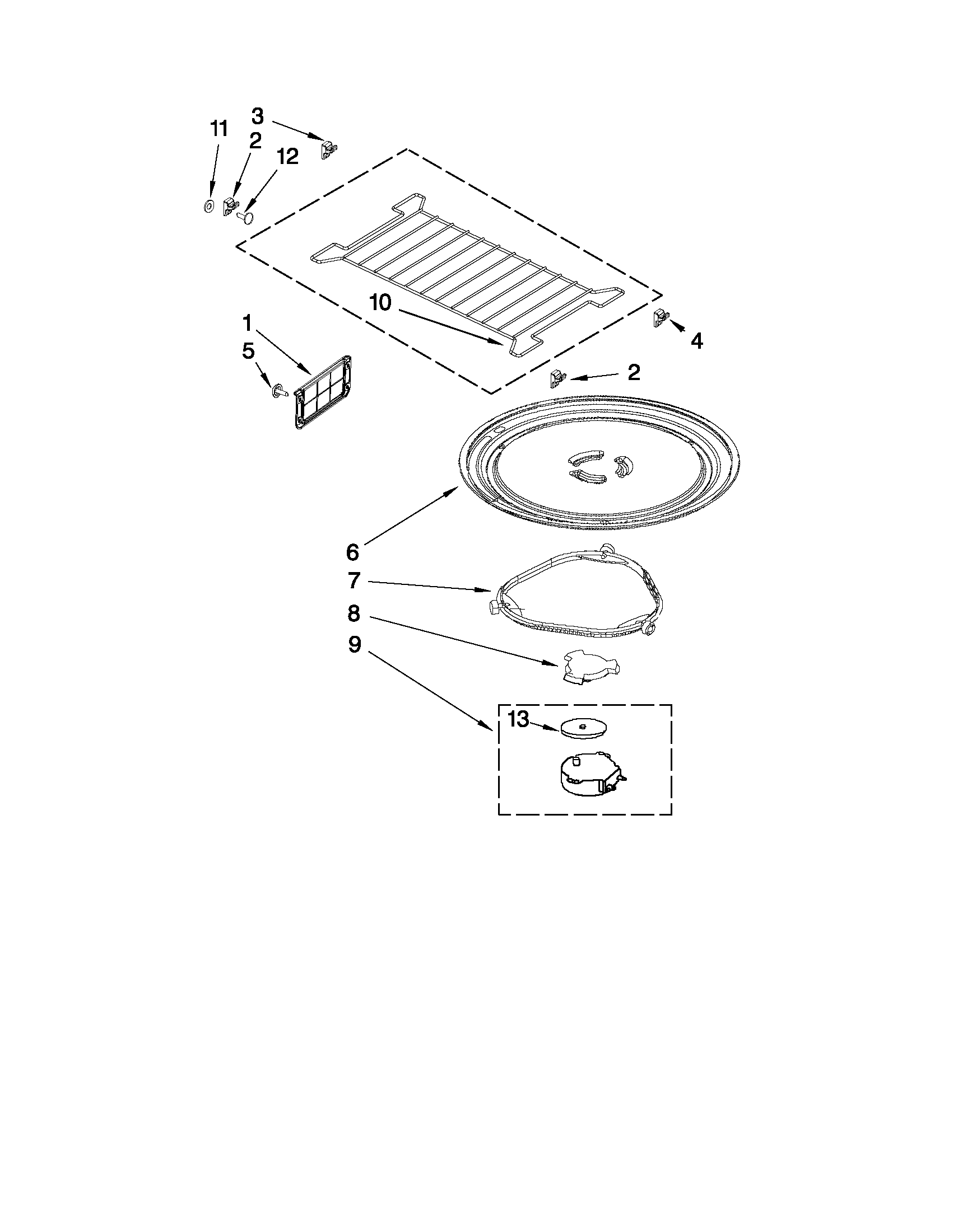 Turntable parts
