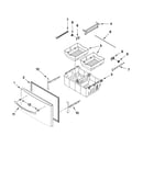 Freezer door parts