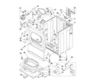 Maytag MDE17CSAGW0 cabinet parts diagram