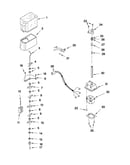 Motor and ice container parts