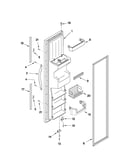Freezer door parts