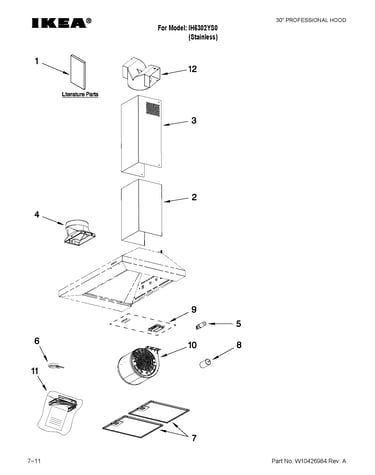 Hood parts