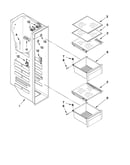 Freezer liner parts