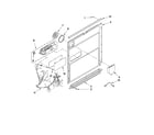 Ikea IUD9750WS4 inner door parts diagram