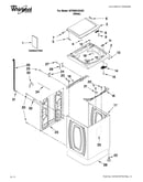 Top and cabinet parts