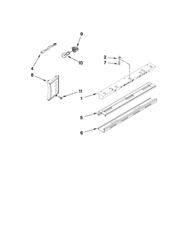Control panel parts
