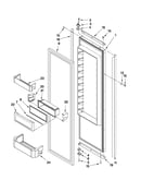 Refrigerator door parts