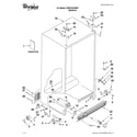 Whirlpool ED5FVGXWS07 cabinet parts diagram