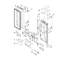 KitchenAid KFIL27CXMS5 refrigerator door parts diagram