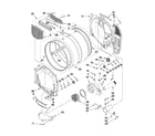 Maytag MDG22PDAGW0 bulkhead parts diagram
