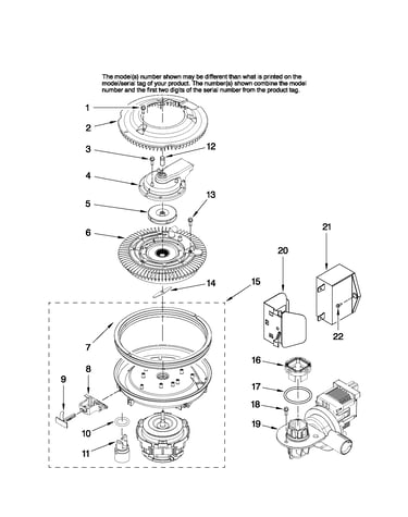 Pump and motor parts