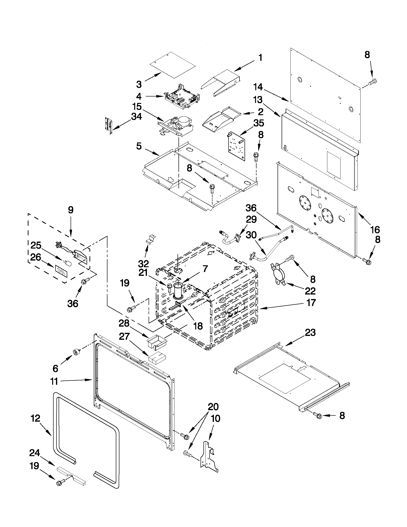 OVEN PARTS