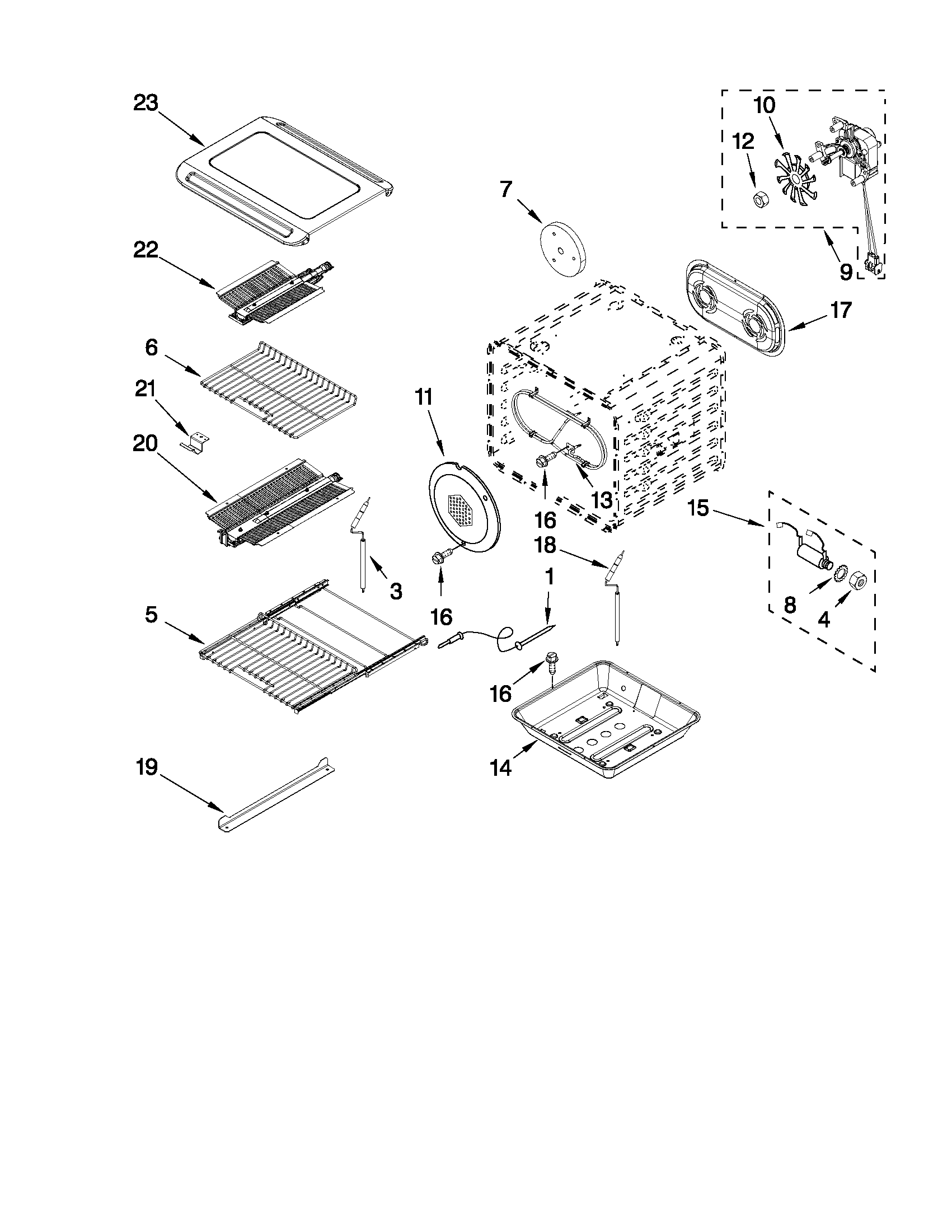 INTERNAL OVEN PARTS