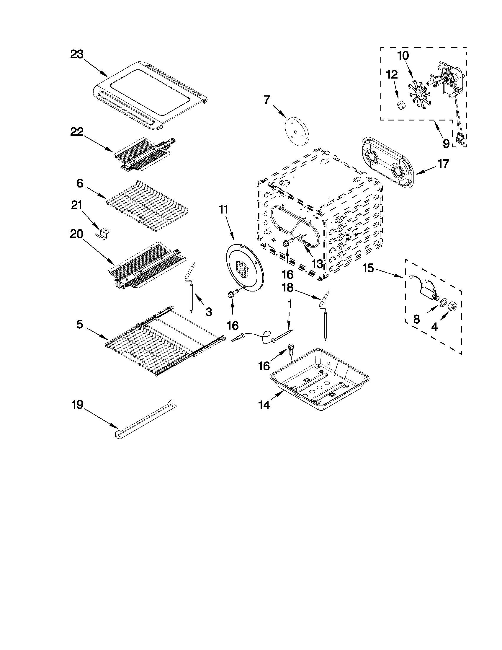 INTERNAL OVEN PARTS