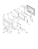 30" oven door parts