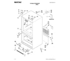 Maytag MFF2558VEW4 cabinet parts diagram