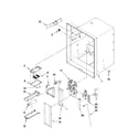 Maytag MFI2670XEW4 refrigerator liner parts diagram