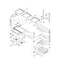 Maytag MFI2670XEW4 shelf parts diagram