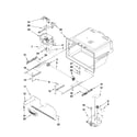 Maytag MFI2670XEW4 freezer liner parts diagram