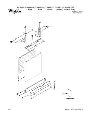 Door and panel parts