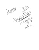 Control panel and latch parts